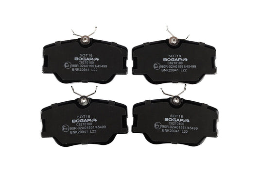 BOGAP Premium Brake Pad Set for disc brake C8210100