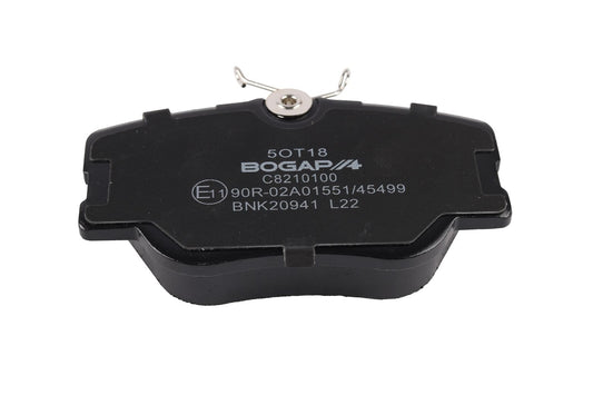 BOGAP Premium Brake Pad Set for disc brake C8210100
