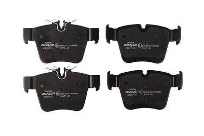 BOGAP Premium Brake Pad Set for disc brake C8210135