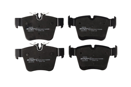 BOGAP Premium Brake Pad Set for disc brake C8210135