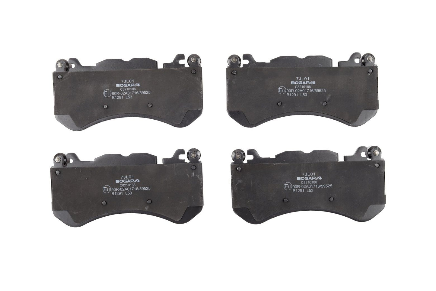 BOGAP Premium Brake Pad Set for disc brake C8210188