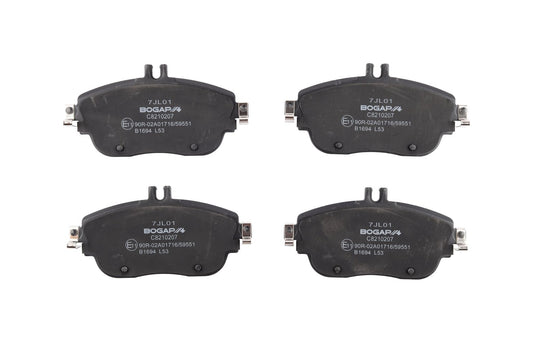 BOGAP Premium Brake Pad Set for disc brake C8210207