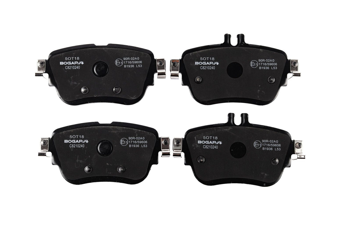 BOGAP Premium Brake Pad Set for disc brake C8210240
