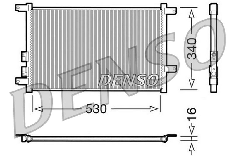 Denso Aircon Condenser DCN01011