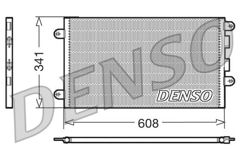 Denso Aircon Condenser DCN01012