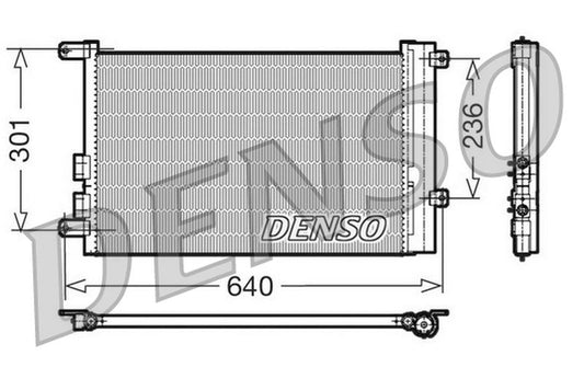 Denso Aircon Condenser DCN01016