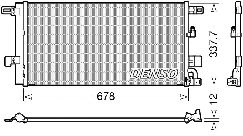 Denso Aircon Condenser DCN02001