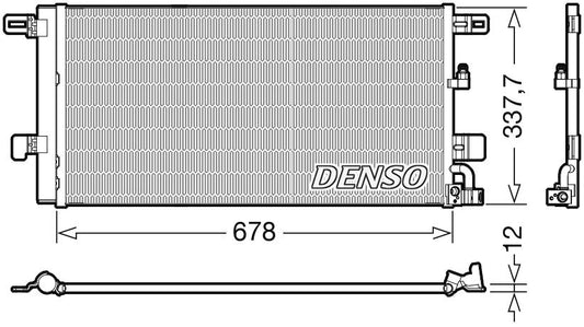Denso Aircon Condenser DCN02001