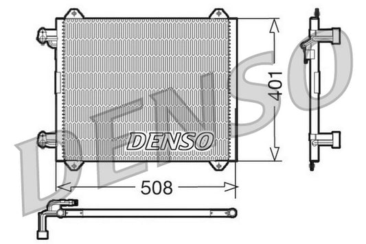 Denso Aircon Condenser DCN02009