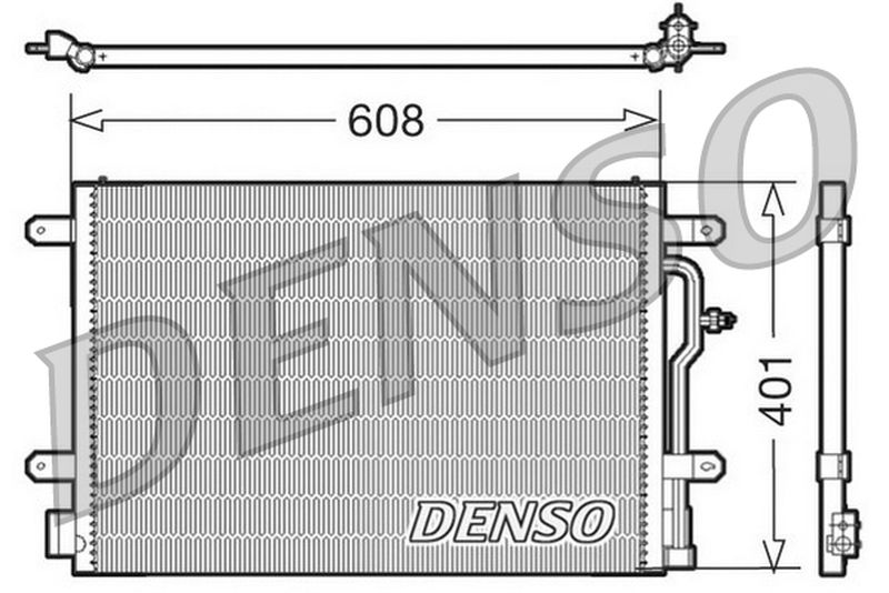 Denso Aircon Condenser DCN02012