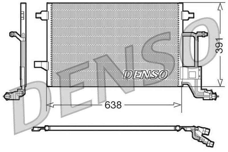Denso Aircon Condenser DCN02014