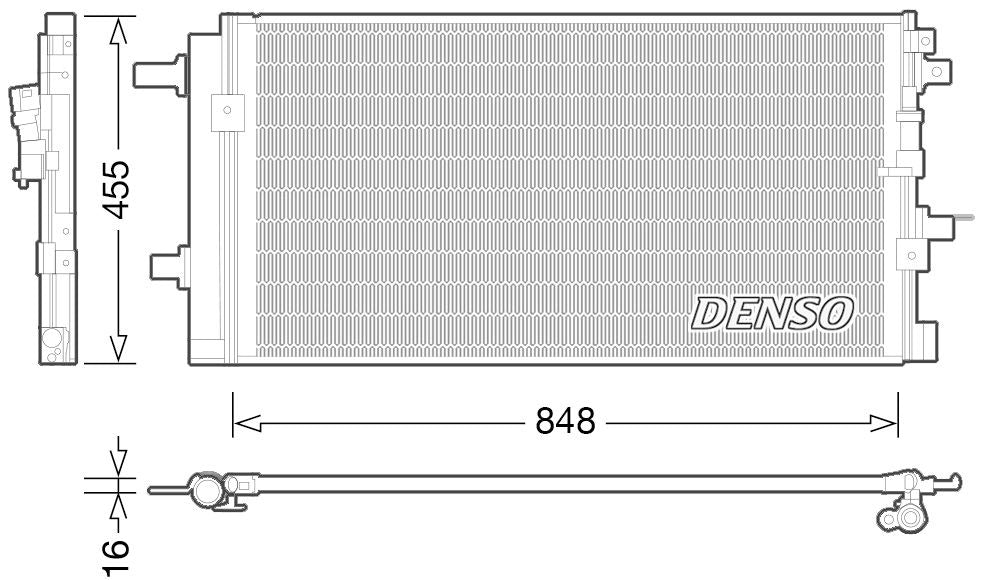Denso Aircon Condenser DCN02023