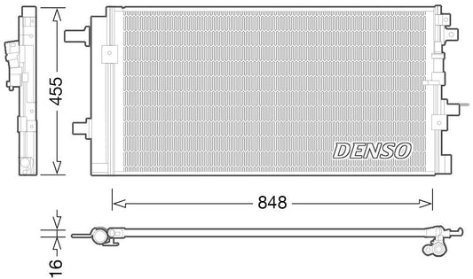 Denso Aircon Condenser DCN02023