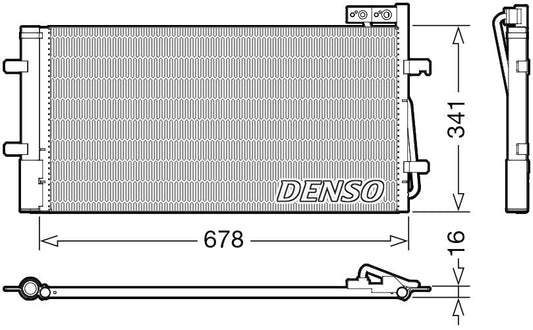 Denso Aircon Condenser DCN02035
