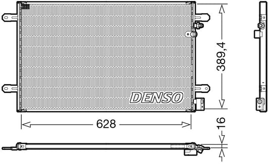 Denso Aircon Condenser DCN02037