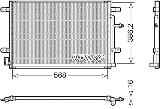 Denso Aircon Condenser DCN02038