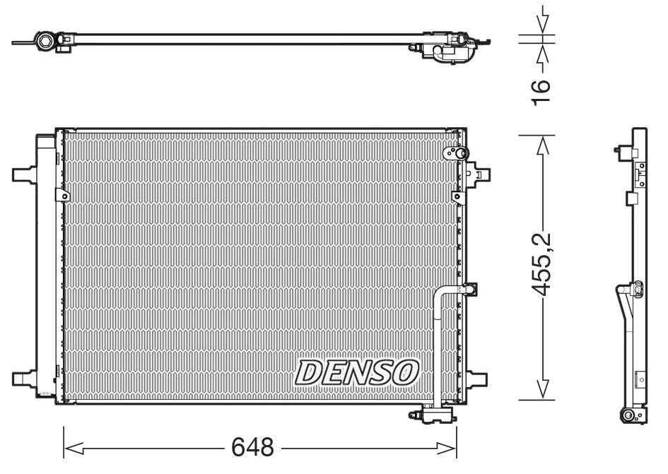 Denso Aircon Condenser DCN02042