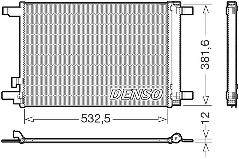 Denso Aircon Condenser DCN02048