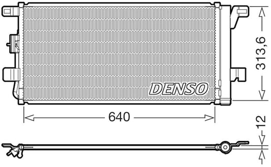 Denso Aircon Condenser DCN02049