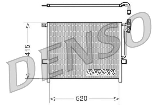 Denso Aircon Condenser DCN05010