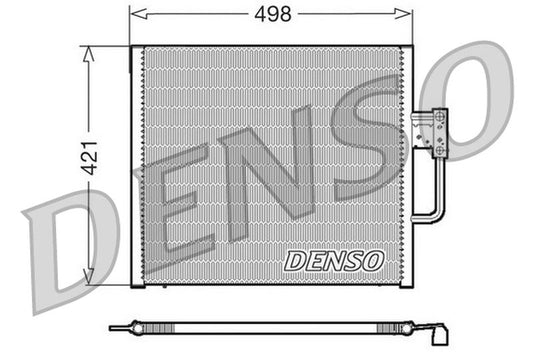 Denso Aircon Condenser DCN05015