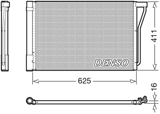 Denso Aircon Condenser DCN05022