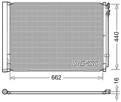 Denso Aircon Condenser DCN05032