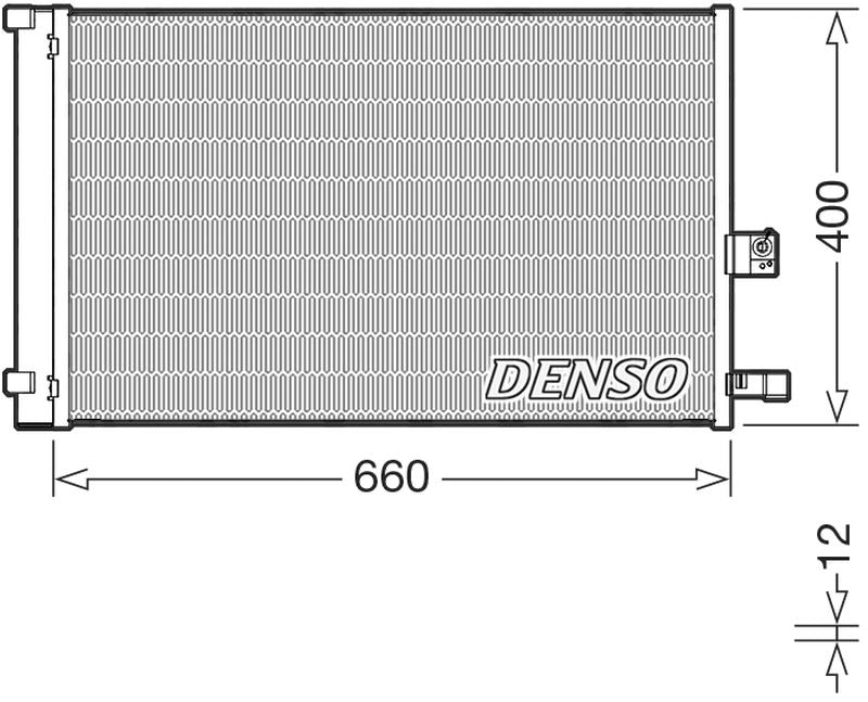 Denso Aircon Condenser DCN05037