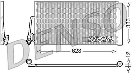 Denso Aircon Condenser DCN05102