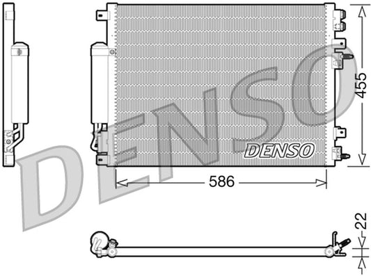 Denso Aircon Condenser DCN06001