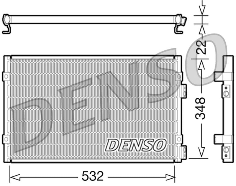 Denso Aircon Condenser DCN06002