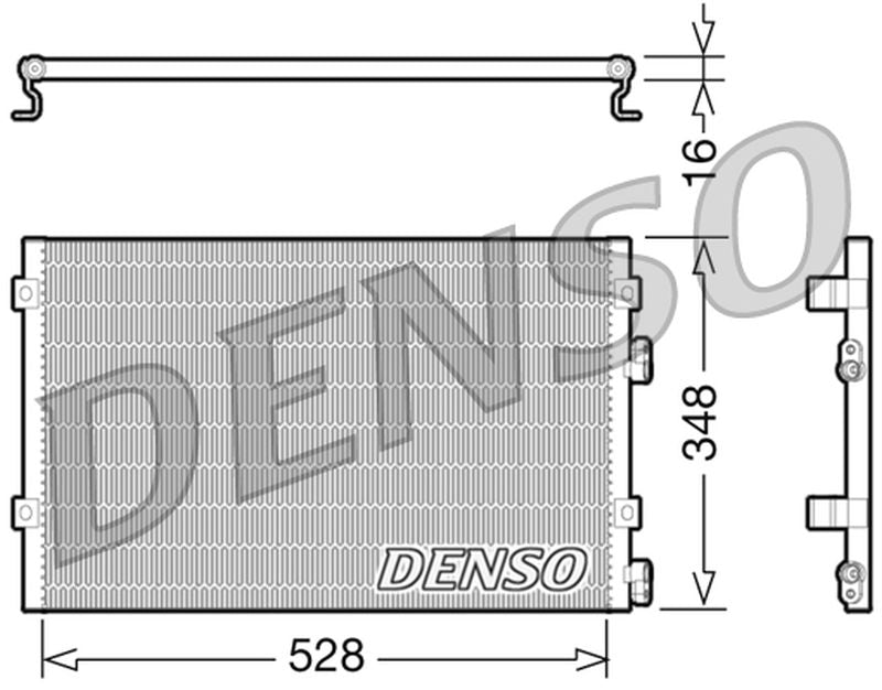 Denso Aircon Condenser DCN06004