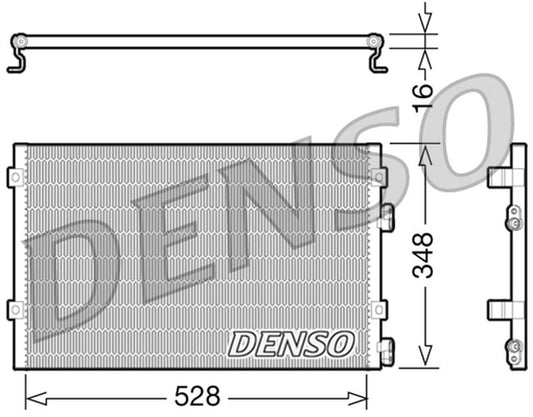 Denso Aircon Condenser DCN06004