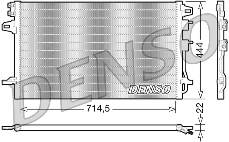 Denso Aircon Condenser DCN06005