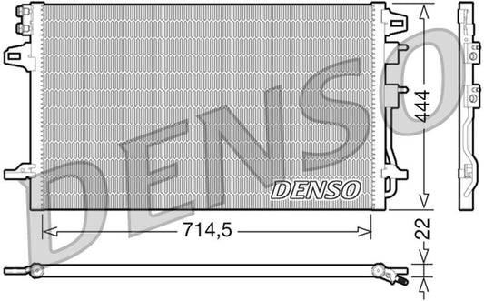 Denso Aircon Condenser DCN06005