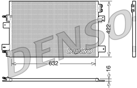 Denso Aircon Condenser DCN06007