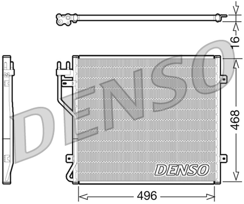 Denso Aircon Condenser DCN06010