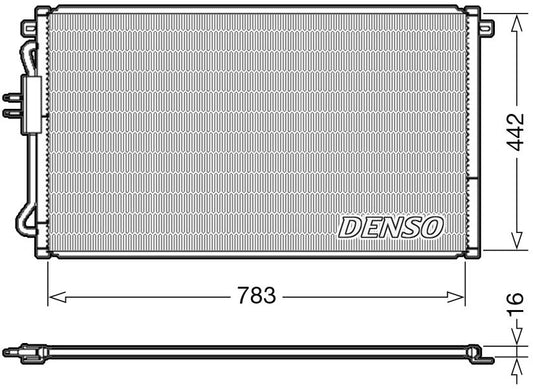 Denso Aircon Condenser DCN06015