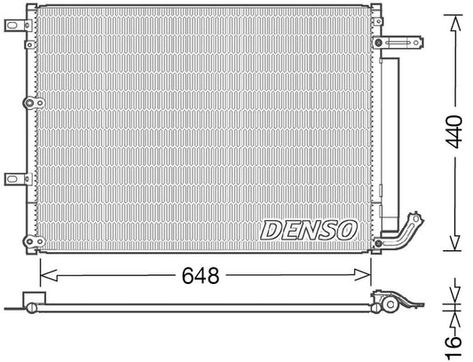 Denso Aircon Condenser DCN06018