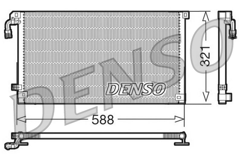 Denso Aircon Condenser DCN07004