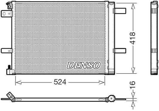 Denso Aircon Condenser DCN07062