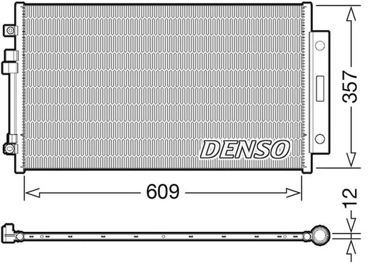 Denso Aircon Condenser DCN09004