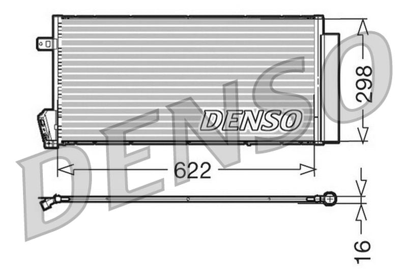 Denso Aircon Condenser DCN09018