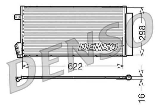 Denso Aircon Condenser DCN09018
