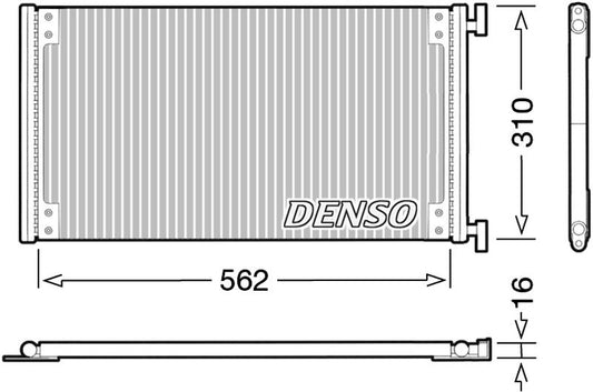 Denso Aircon Condenser DCN09040