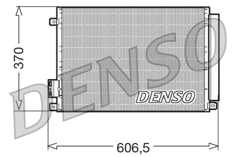 Denso Aircon Condenser DCN09045