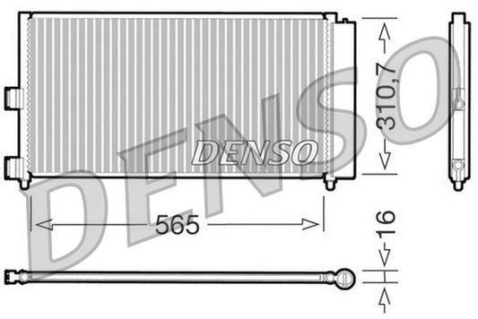 Denso Aircon Condenser DCN09070