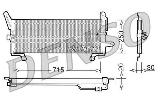 Denso Aircon Condenser DCN09097