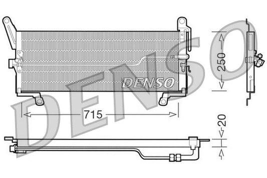 Denso Aircon Condenser DCN09098