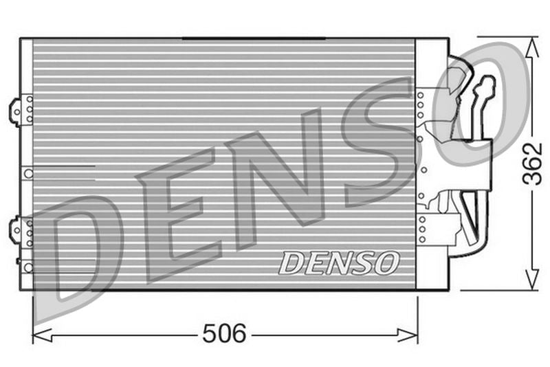 Denso Aircon Condenser DCN10004